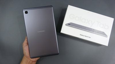 Desain Samsung Galaxy Tab A7 Lite