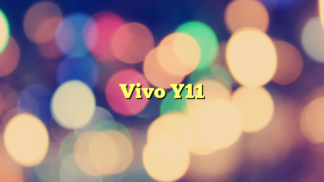 Vivo Y11